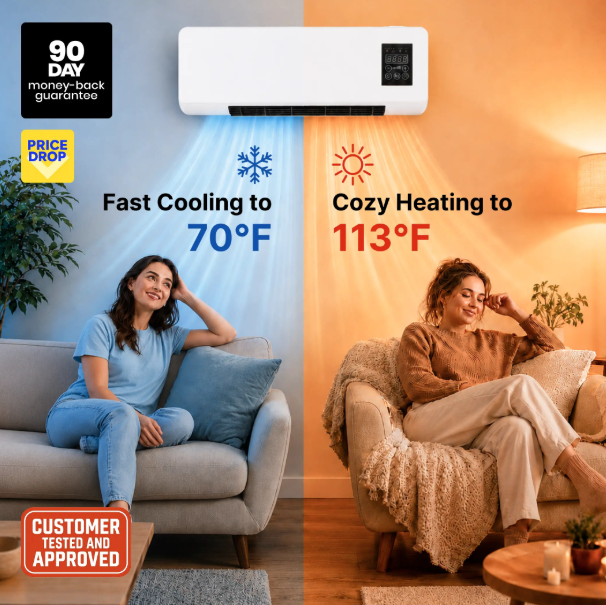 Fast cooling and cozy heating